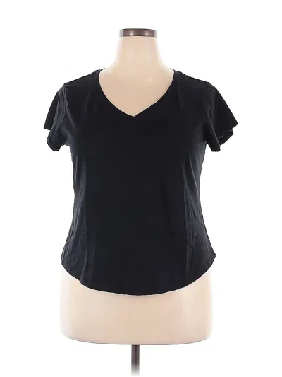 Pre-owned Sonoma Goods For Life Short Sleeve T-shirt In Black