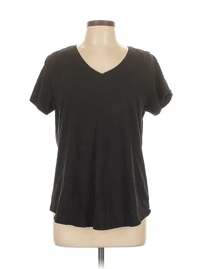 Pre-owned Sonoma Goods For Life Short Sleeve T-shirt In Black