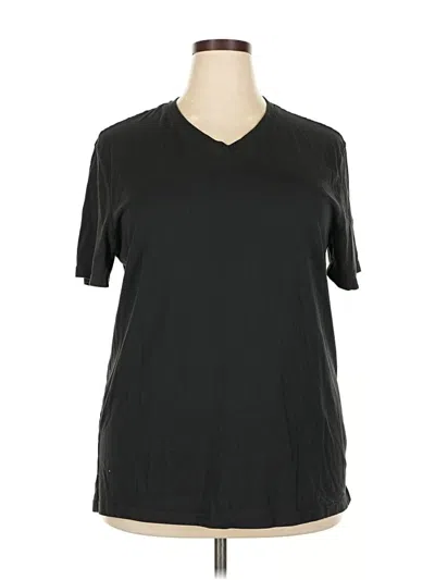 Pre-owned Sonoma Goods For Life Short Sleeve T-shirt In Black