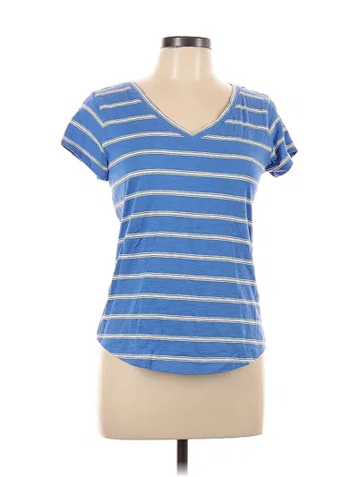 Pre-owned Sonoma Goods For Life Short Sleeve T-shirt In Blue