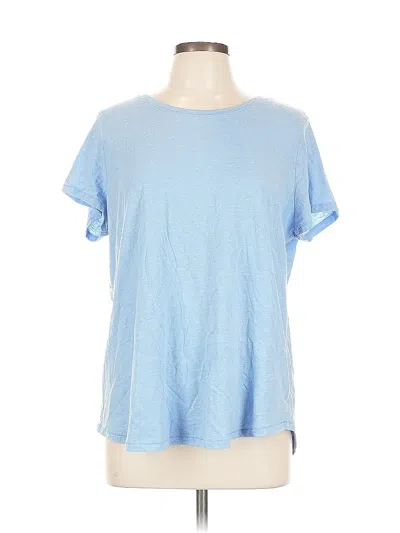 Pre-owned Sonoma Goods For Life Short Sleeve T-shirt In Blue