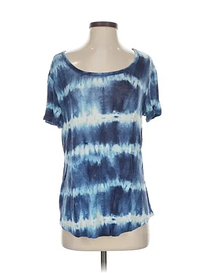 Pre-owned Sonoma Goods For Life Short Sleeve T-shirt In Blue