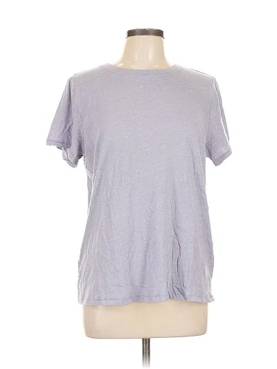 Pre-owned Sonoma Goods For Life Short Sleeve T-shirt In Purple