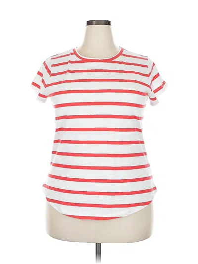 Pre-owned Sonoma Goods For Life Short Sleeve T-shirt In Red