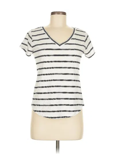 Pre-owned Sonoma Goods For Life Short Sleeve T-shirt In White