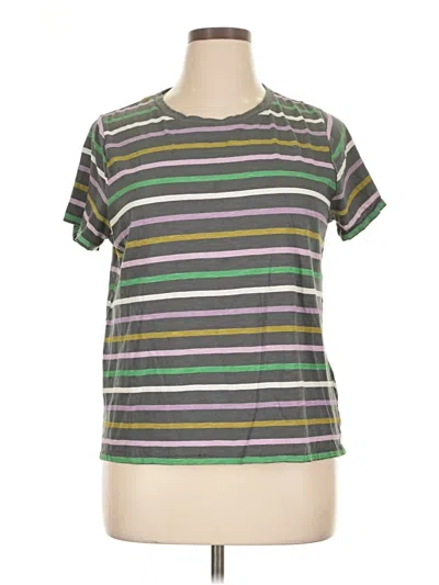 Pre-owned Sonoma Goods For Life Short Sleeve T-shirt In Green