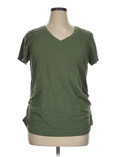 Pre-owned Sonoma Goods For Life Short Sleeve T-shirt In Green