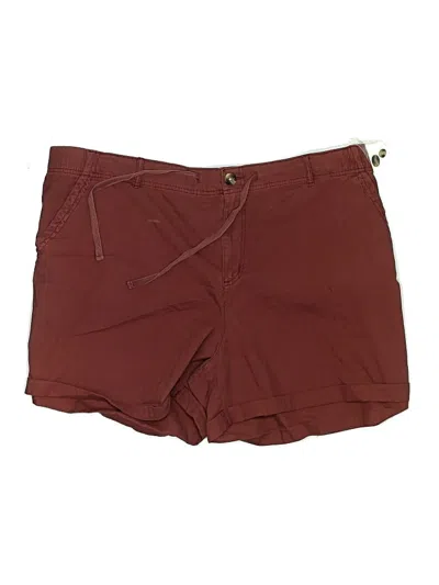 Sonoma Goods For Life Shorts In Burgundy