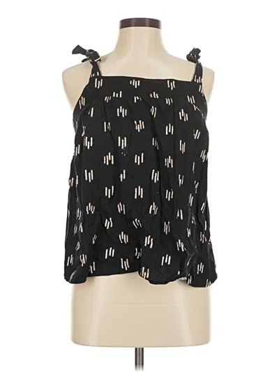 Pre-owned Sonoma Goods For Life Sleeveless Blouse In Black
