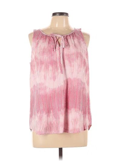 Pre-owned Sonoma Goods For Life Sleeveless Blouse In Pink