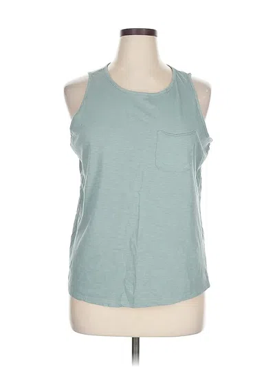 Pre-owned Sonoma Goods For Life Sleeveless T-shirt In Blue