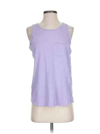 Pre-owned Sonoma Goods For Life Sleeveless T-shirt In Purple