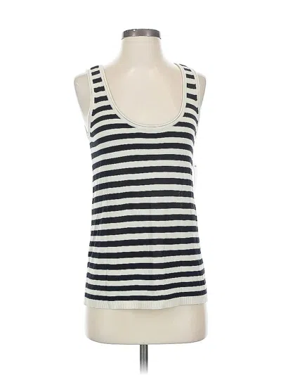 Sonoma Goods For Life Sleeveless Top Ivory Scoop Neck Tops In Black