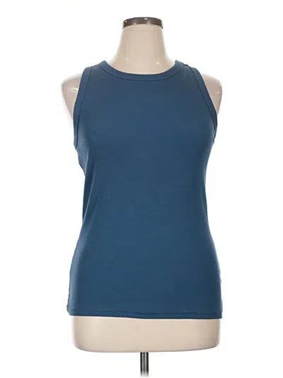 Pre-owned Sonoma Goods For Life Sleeveless T-shirt In Blue