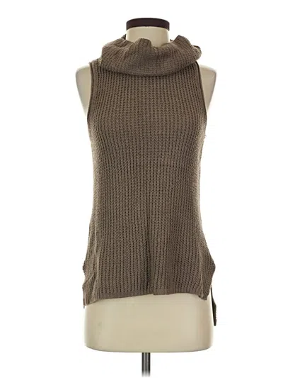Pre-owned Sonoma Goods For Life Sweater Vest In Brown