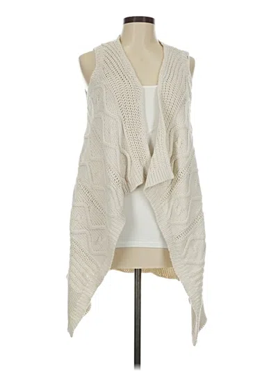 Pre-owned Sonoma Goods For Life Sweater Vest In White