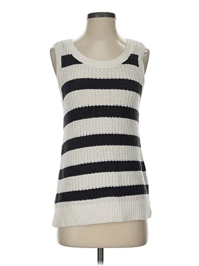 Pre-owned Sonoma Goods For Life Sweater Vest In White