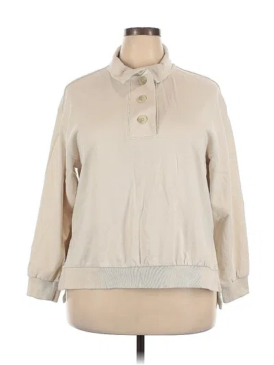 Pre-owned Sonoma Goods For Life Sweatshirt In Brown