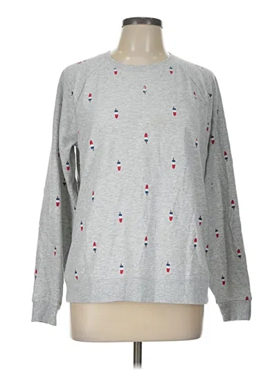 Pre-owned Sonoma Goods For Life Sweatshirt In Gray