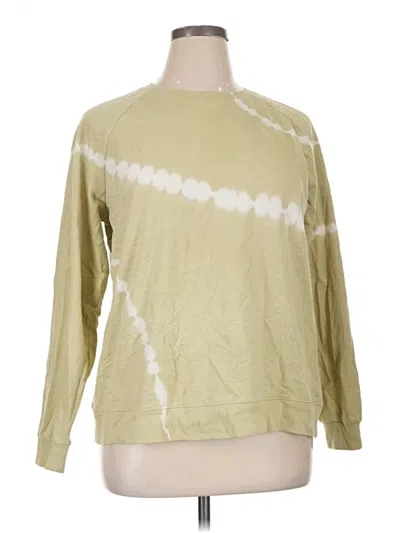 Pre-owned Sonoma Goods For Life Sweatshirt In Green