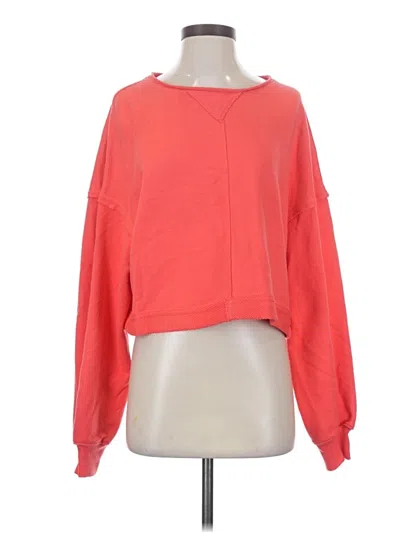 Pre-owned Sonoma Goods For Life Sweatshirt In Orange