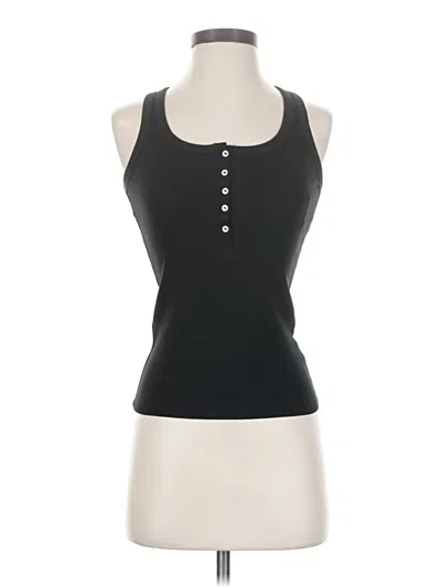Sonoma Goods For Life Tank Top Black Halter Neckline Tops