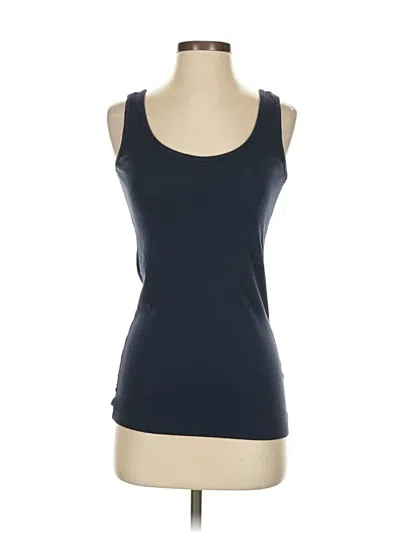 Pre-owned Sonoma Goods For Life Tank Top Blue Strapless Neckline Tops