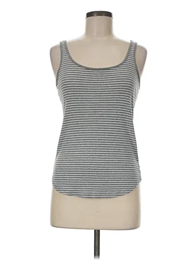Pre-owned Sonoma Goods For Life Tank Top Gray Strapless Neckline Tops