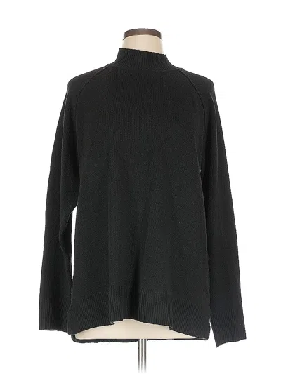 Pre-owned Sonoma Goods For Life Turtleneck Sweater In Black