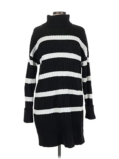 Pre-owned Sonoma Goods For Life Turtleneck Sweater In Black