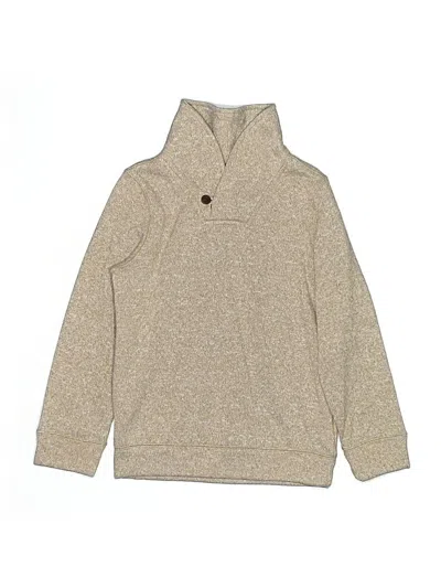 Pre-owned Sonoma Goods For Life Kids' Turtleneck Sweater In Brown