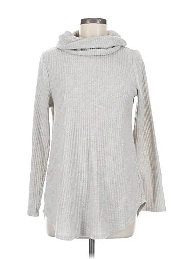 Pre-owned Sonoma Goods For Life Turtleneck Sweater In Gray