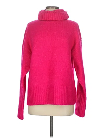Pre-owned Sonoma Goods For Life Turtleneck Sweater In Pink