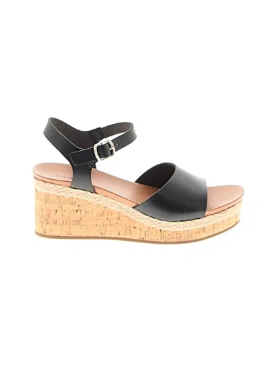 Pre-owned Sonoma Goods For Life Wedges In Black
