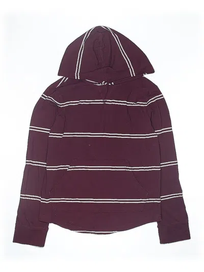 Pre-owned Sonoma Goods For Life Kids' Zip Up Hoodie In Burgundy