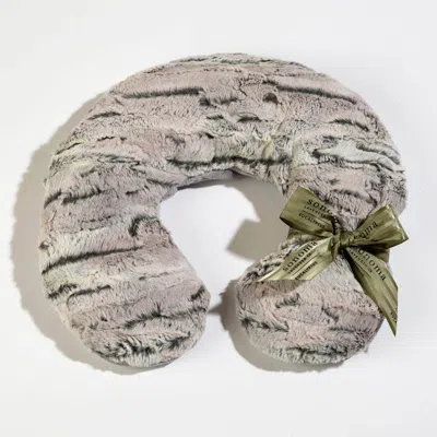 Sonoma Lavender Eucalyptus Neck Pillow In Silver Fox