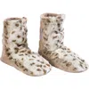 Sonoma Lavender Lavender Spa Booties In Arctic Circle