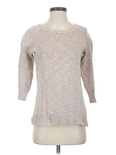 Pre-owned Sonoma Life + Style 3/4 Sleeve T-shirt In Brown
