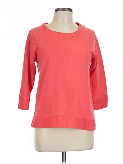 Pre-owned Sonoma Life + Style 3/4 Sleeve T-shirt In Pink