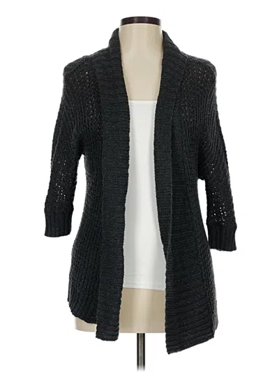 Pre-owned Sonoma Life + Style Cardigan Sweater In Black
