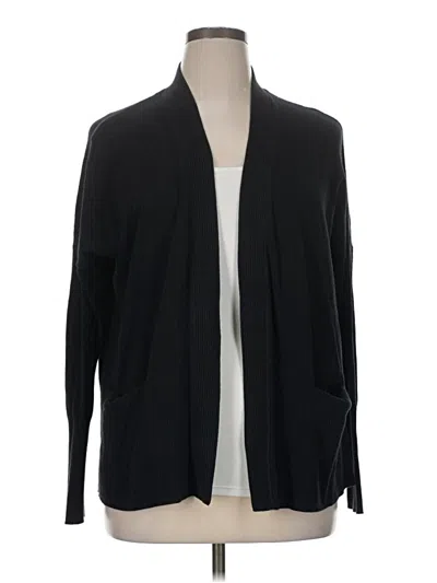 Pre-owned Sonoma Life + Style Cardigan Sweater In Black