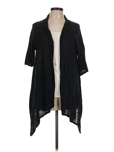 Pre-owned Sonoma Life + Style Cardigan Sweater In Black