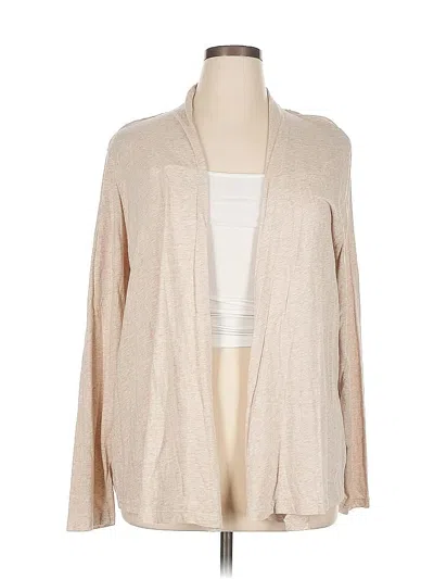 Pre-owned Sonoma Life + Style Cardigan Sweater In Brown