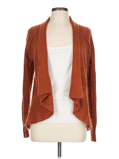 Pre-owned Sonoma Life + Style Cardigan Sweater In Brown