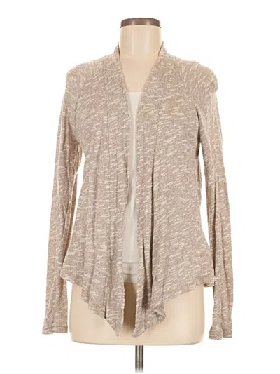 Pre-owned Sonoma Life + Style Cardigan Sweater In Brown