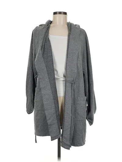 Pre-owned Sonoma Life + Style Cardigan Sweater In Gray