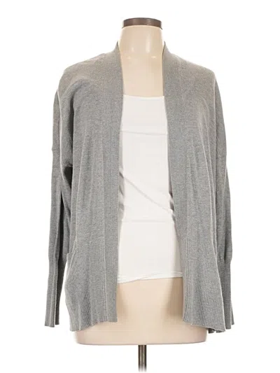 Pre-owned Sonoma Life + Style Cardigan Sweater In Gray