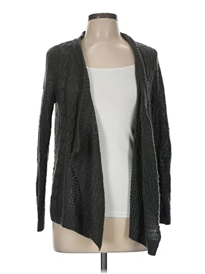 Pre-owned Sonoma Life + Style Cardigan Sweater In Gray