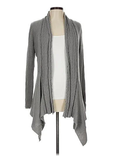 Pre-owned Sonoma Life + Style Cardigan Sweater In Gray