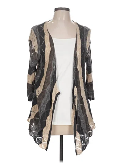 Pre-owned Sonoma Life + Style Cardigan Sweater In Gray